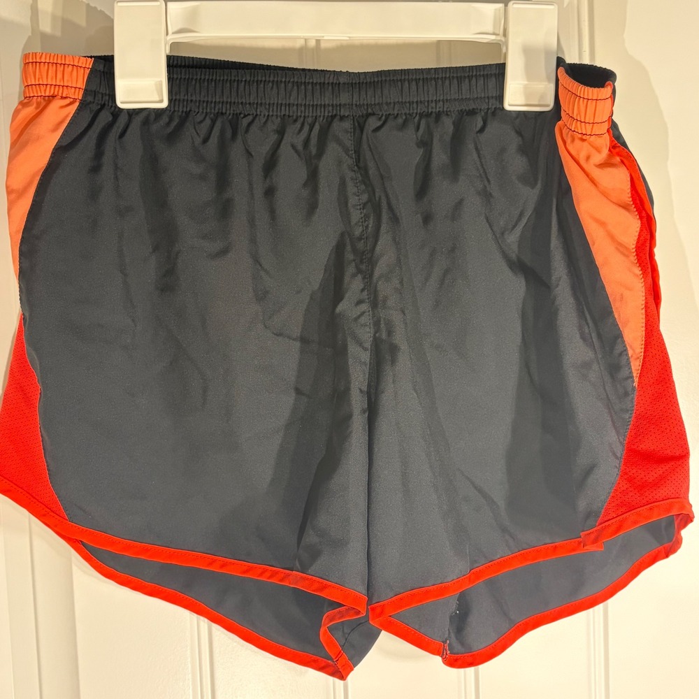 Nike Dri-fit Coral and Black Women's Running Shorts Medium